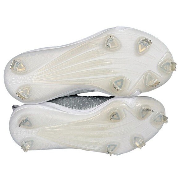 Adidas Adizero Instinct SI Softball Metal Cleats Silver Speed Womens Size 6 - Picture 5 of 10